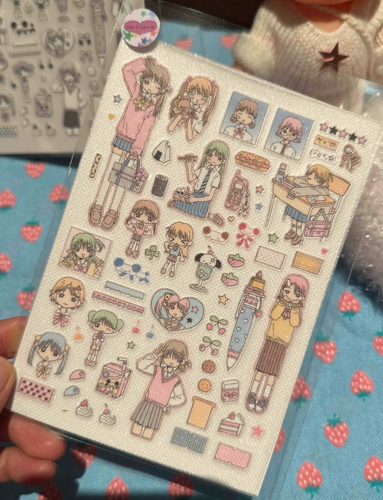 Semesters starting sticker sheet