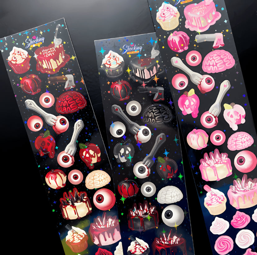 Eye candy sticker sheet
