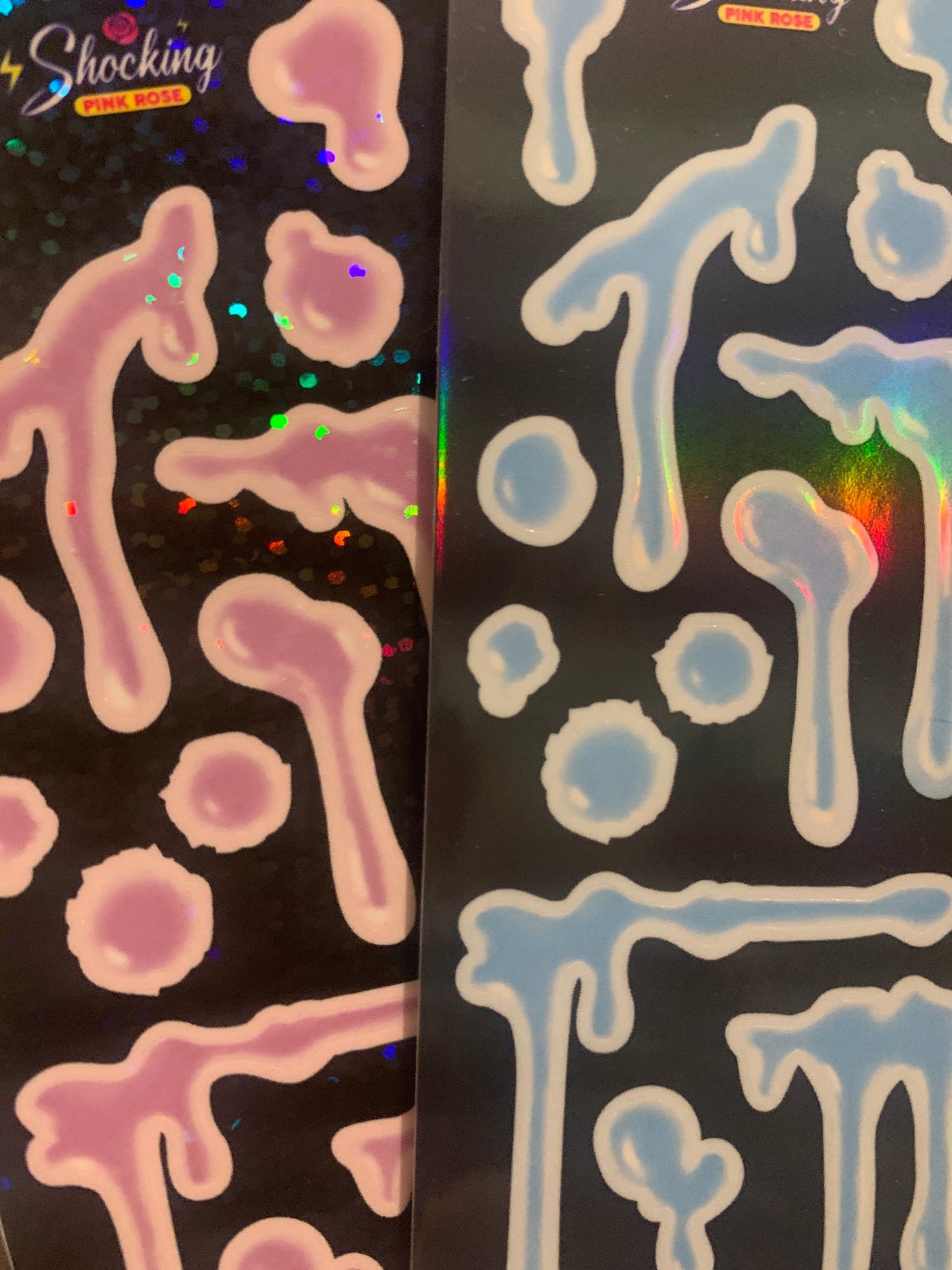 Love drip sticker sheets