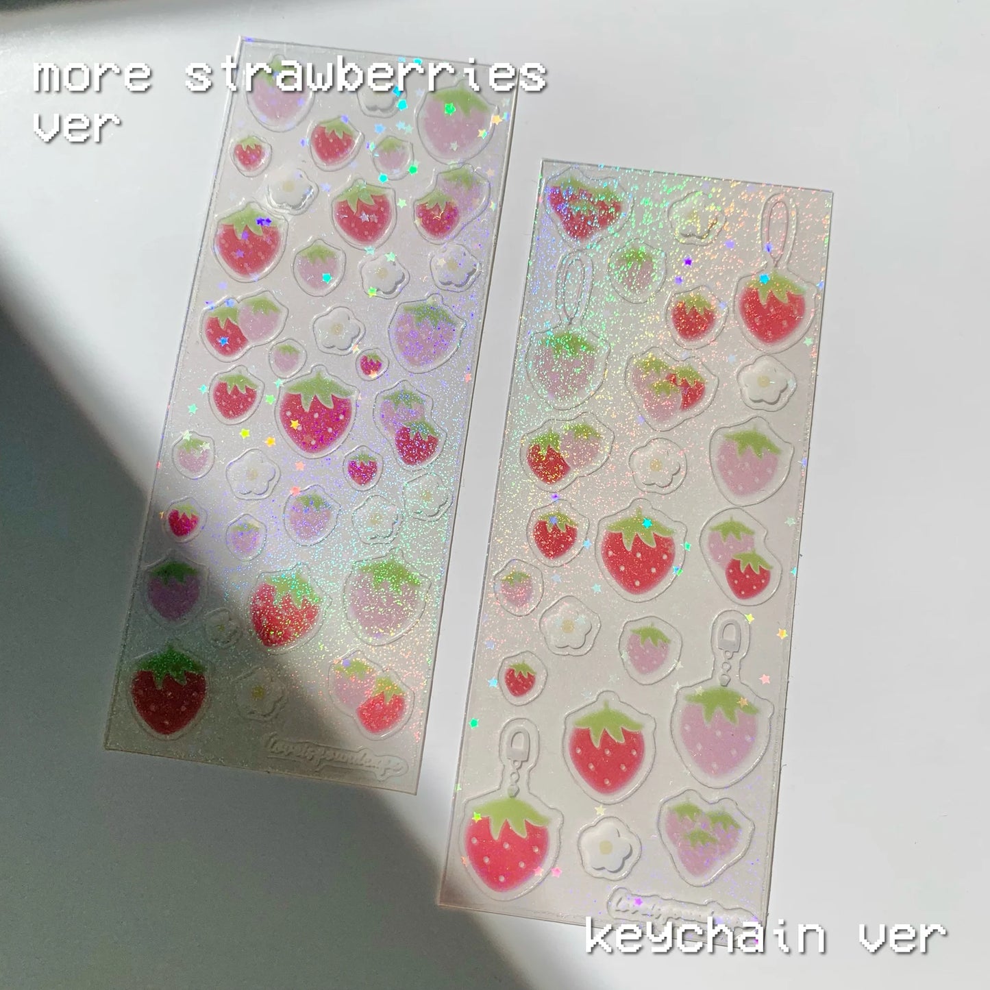 Strawberry fields sticker sheets