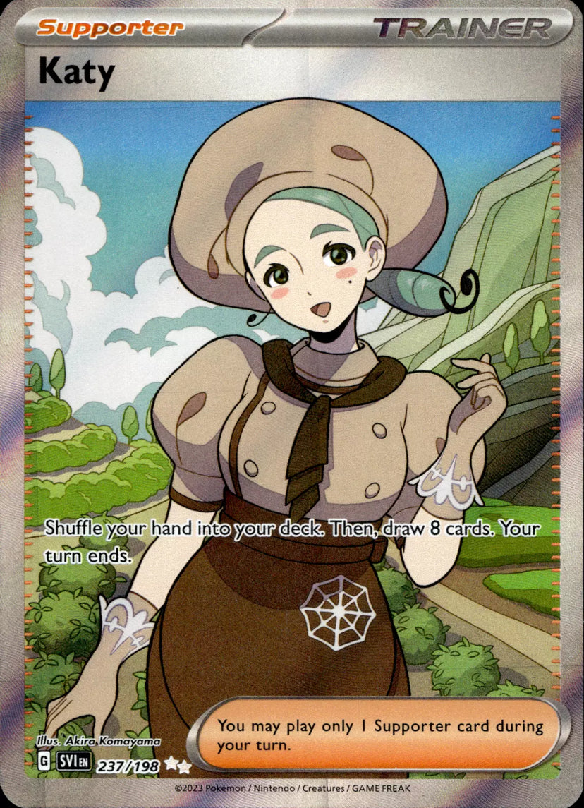 Katy 237/198 full art scarlet and violet