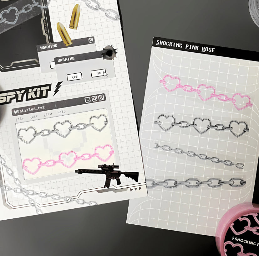 Chain washi tapes