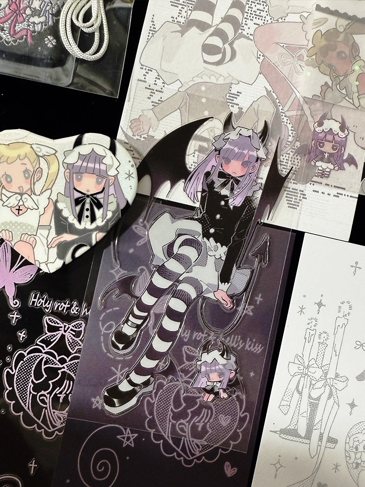 Holy rot sticker sheets