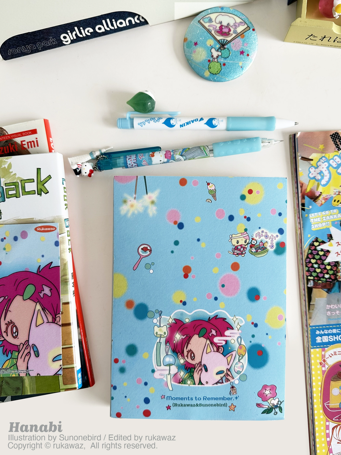 Goldfish girls notebook journal