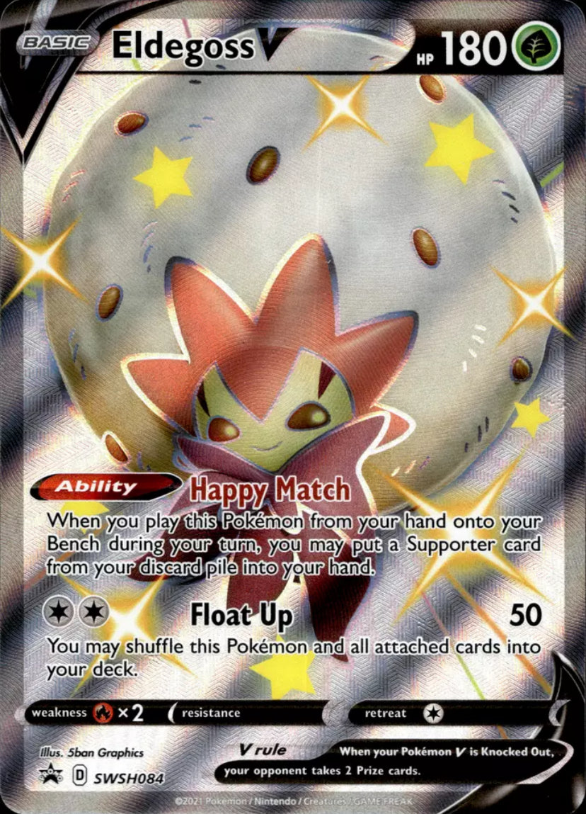 Eldegoss V promo card special edition