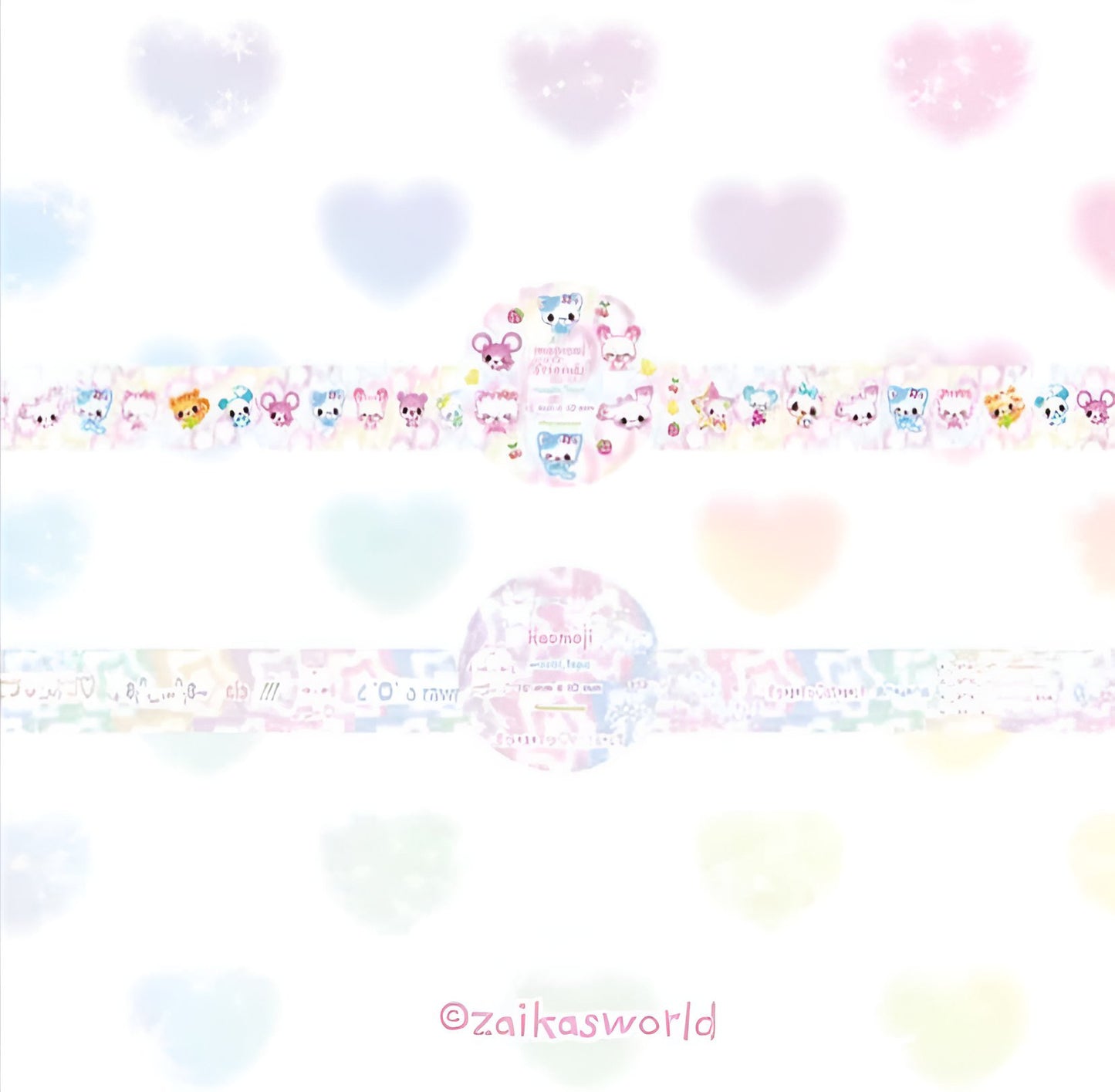 Glitter washi tapes