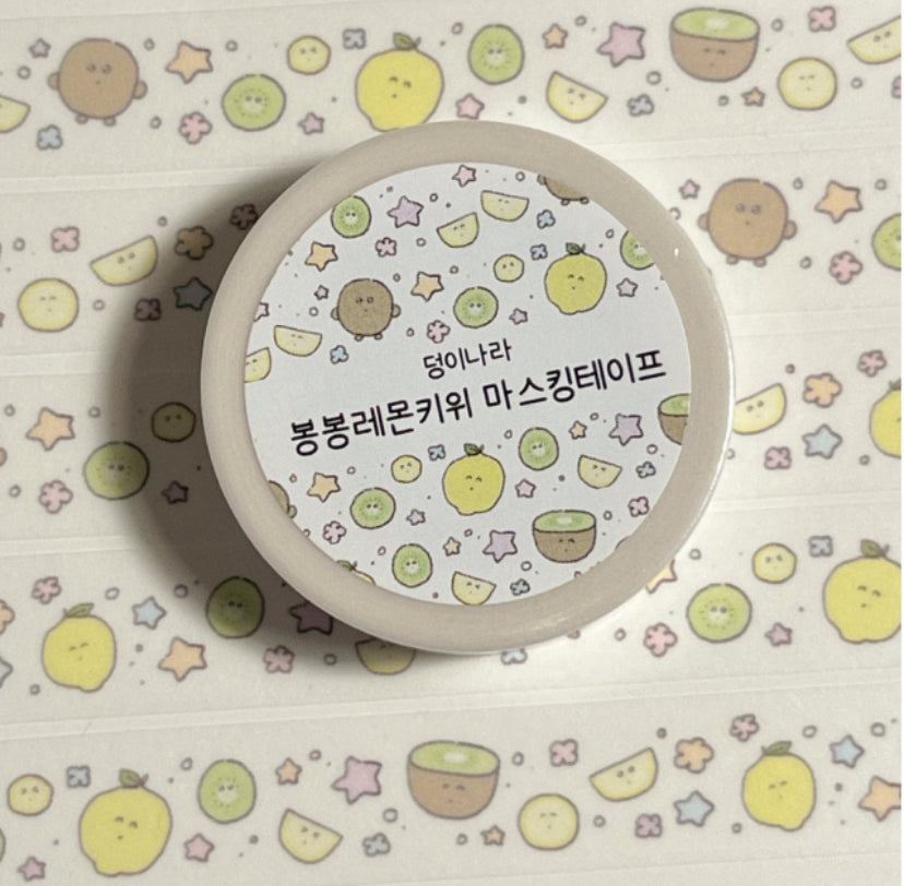 Kiwi washi tape