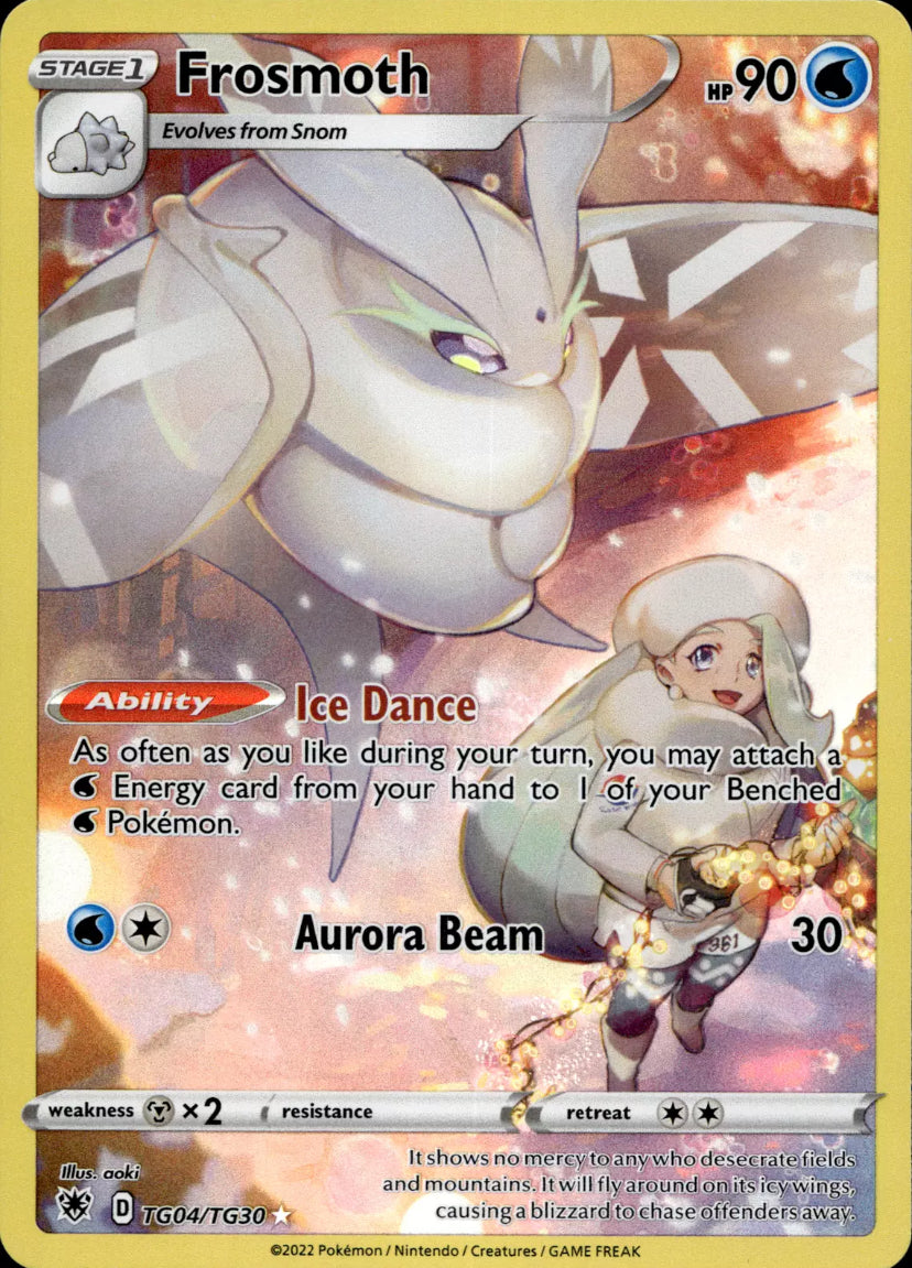Frosmoth holo full art card