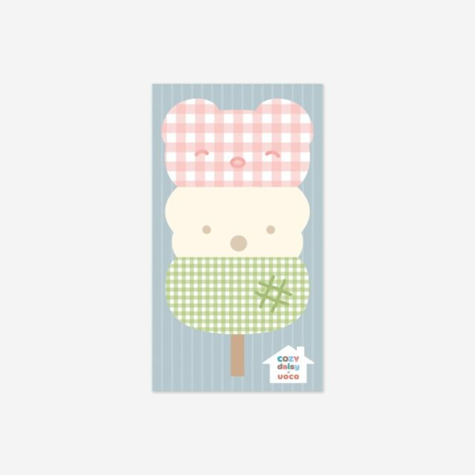 Sea otter dango memo pad
