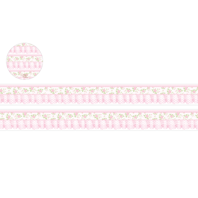 Pink frill washi tape