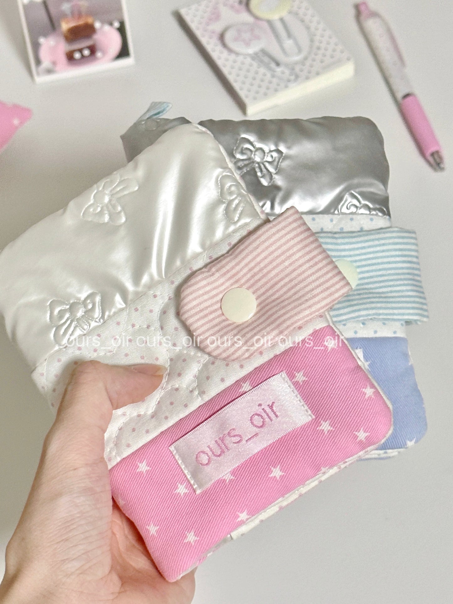 Patchwork sewn M5 journal