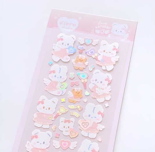 Light stick sticker sheet