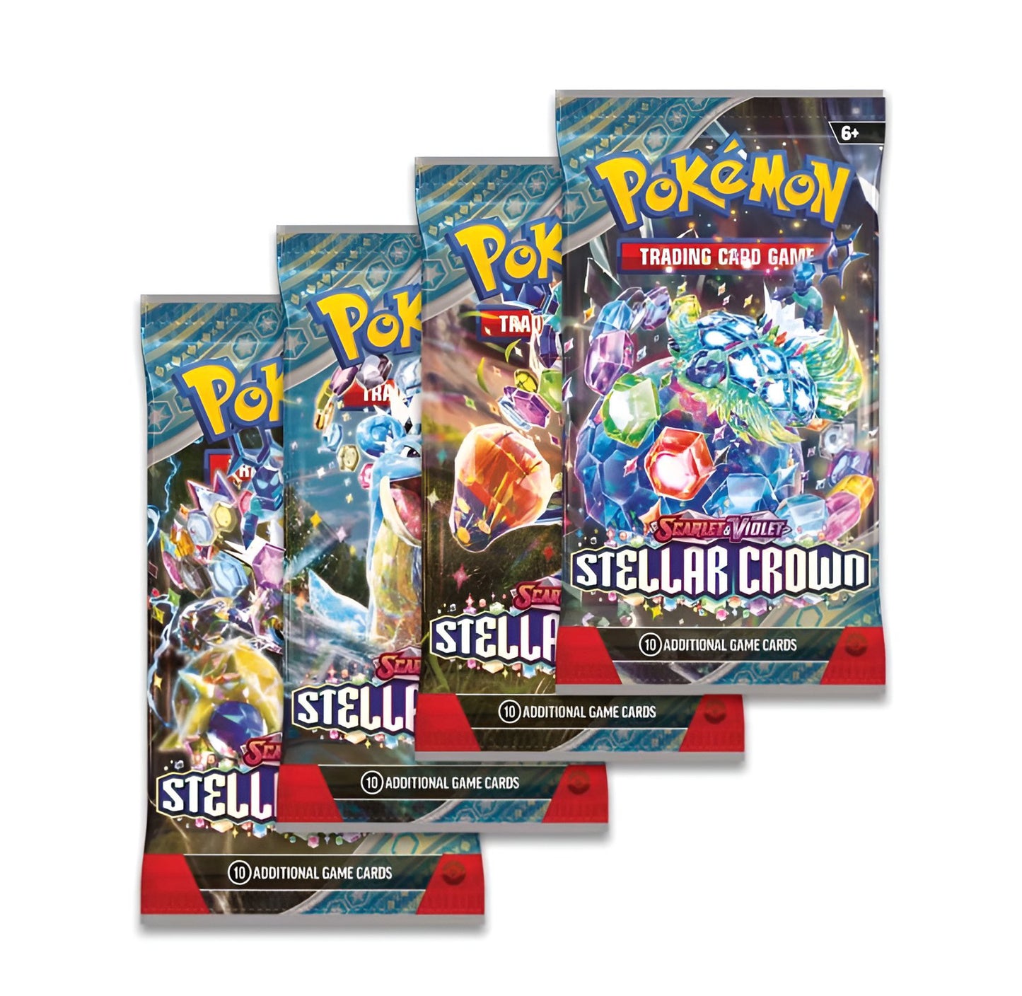 Stellar crown Pokemon trading cards