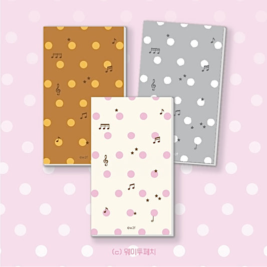 Polka dot journal