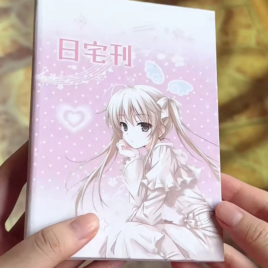 Anime character deco sticker book