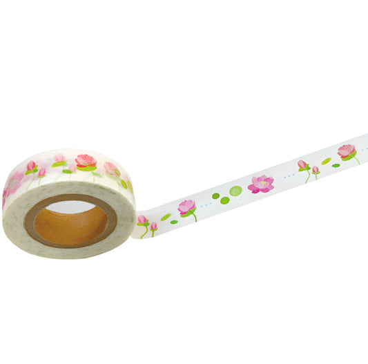 Lotus washi tape