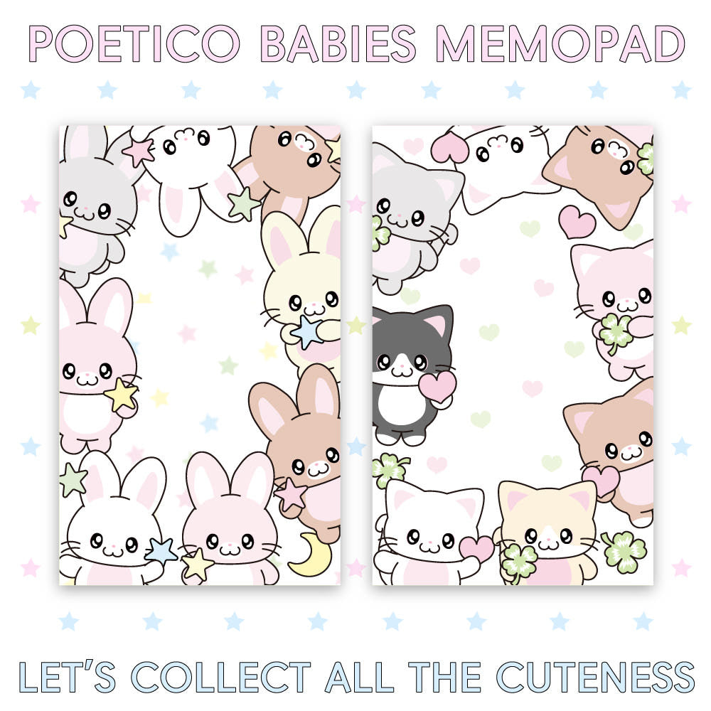 Baby friends memo pads