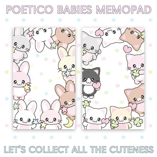 Baby friends memo pads