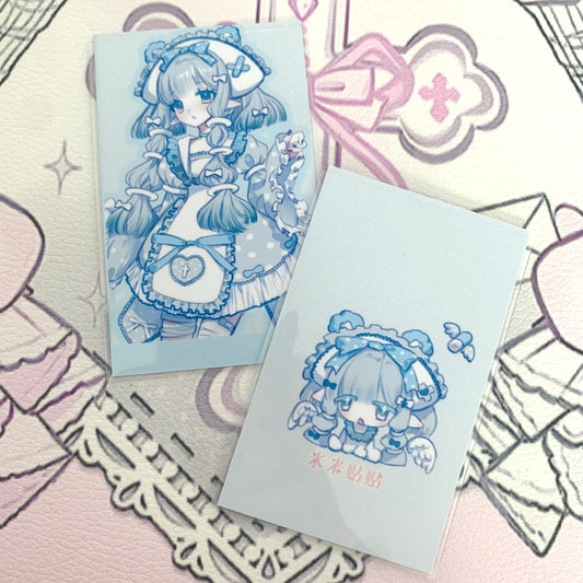 Lacey maid photo card