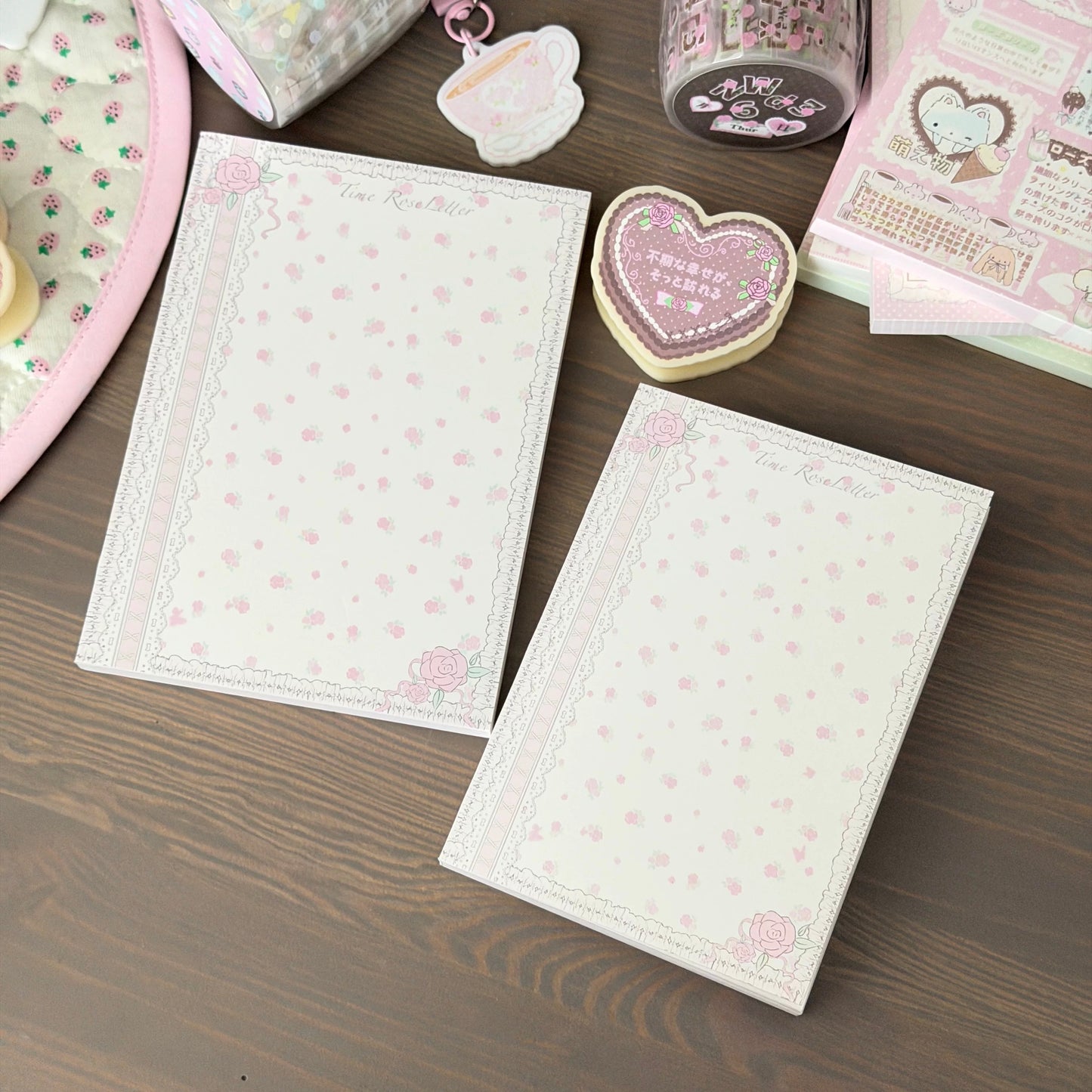 A6 rose planner