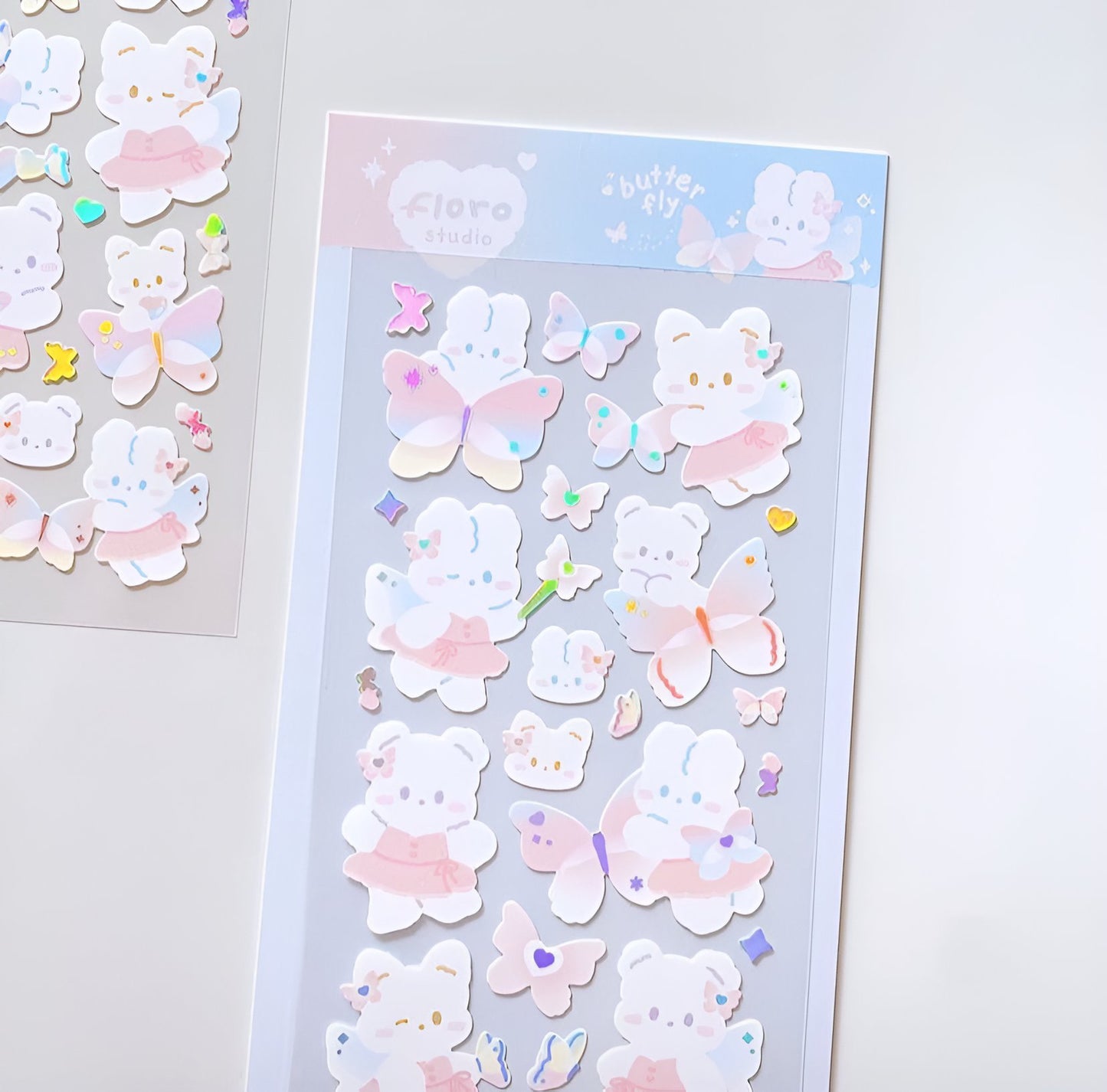 Butterfly fairy sticker sheet