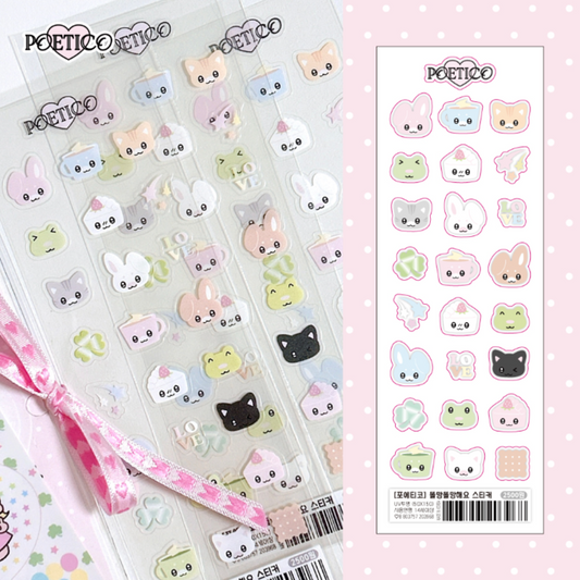 Mini motif sticker sheet