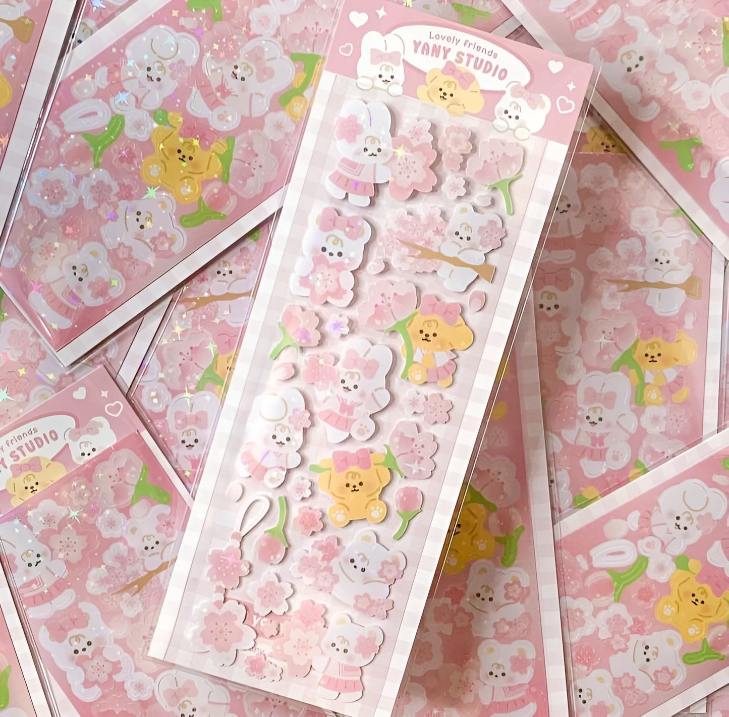 Blossom tree sticker sheet