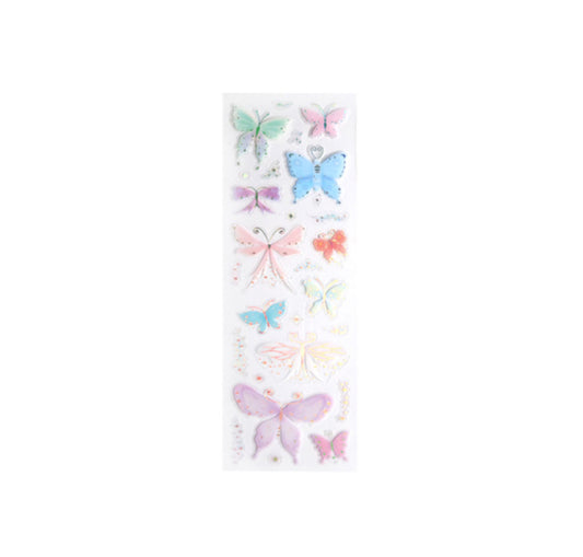 Dainty butterfly sticker sheet