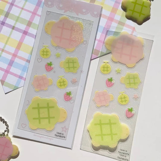 One in a melon sticker sheet