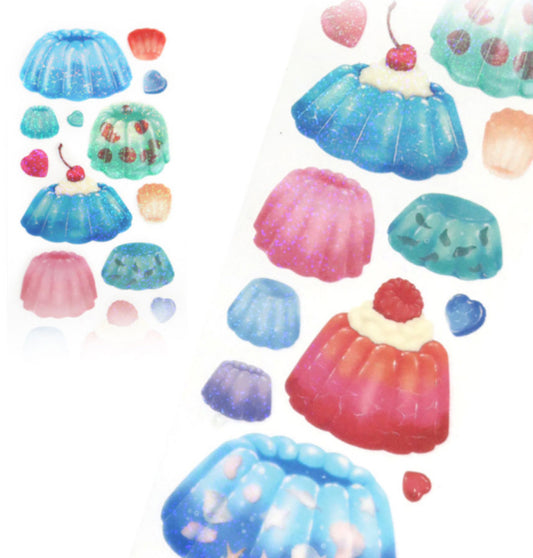 Jelly sticker sheet