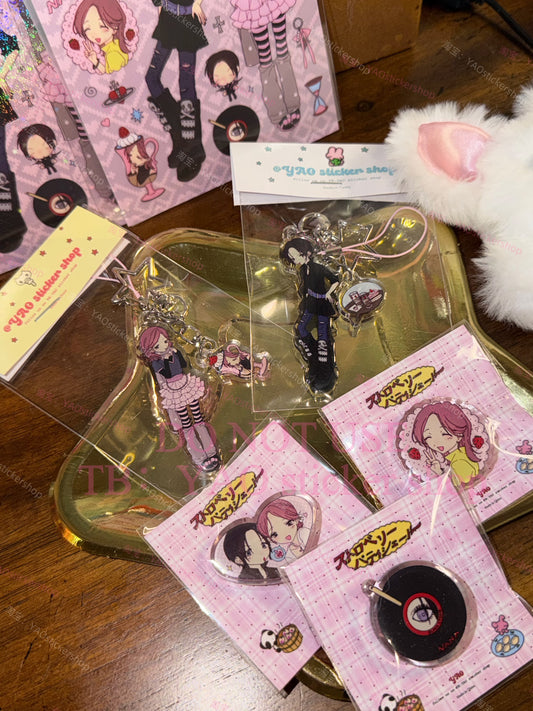 Nana outfit keychains