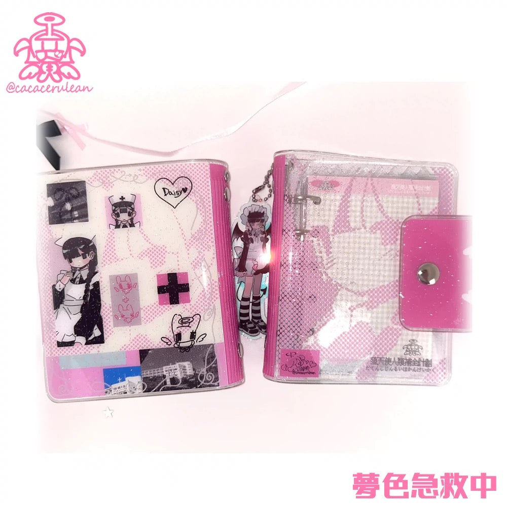 Hidden nurse M5 ring binder journal and keychain