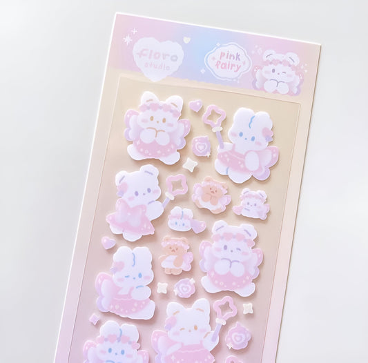 Flower fairys sticker sheet