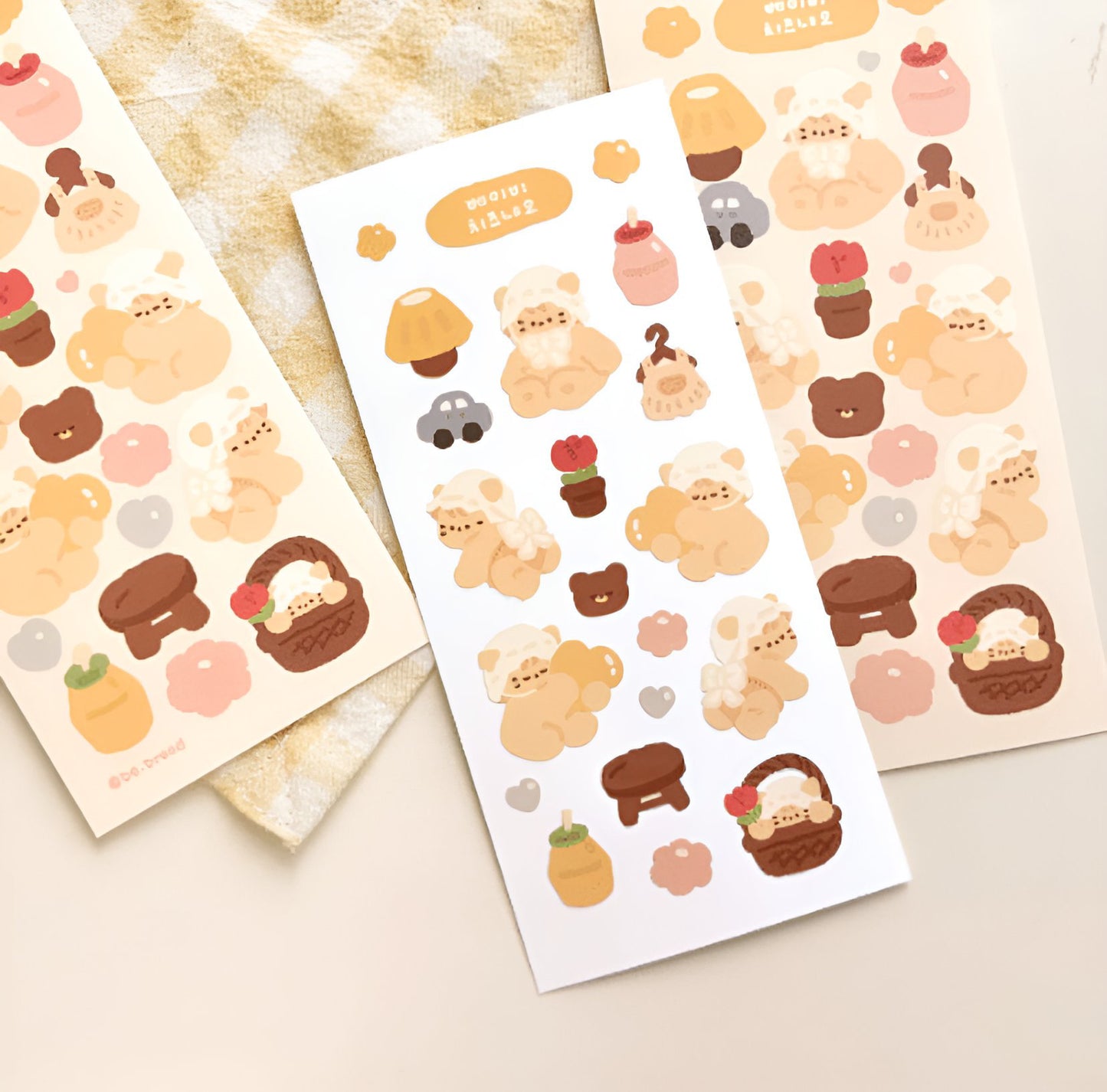 Baby cheese nyao sticker sheet