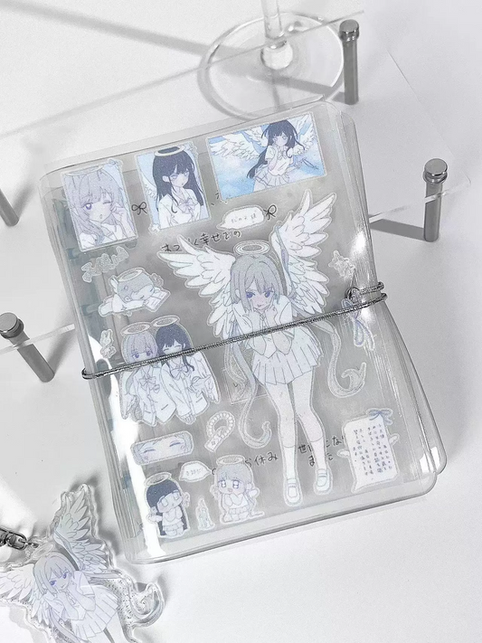 Naughty angel sticker sheet