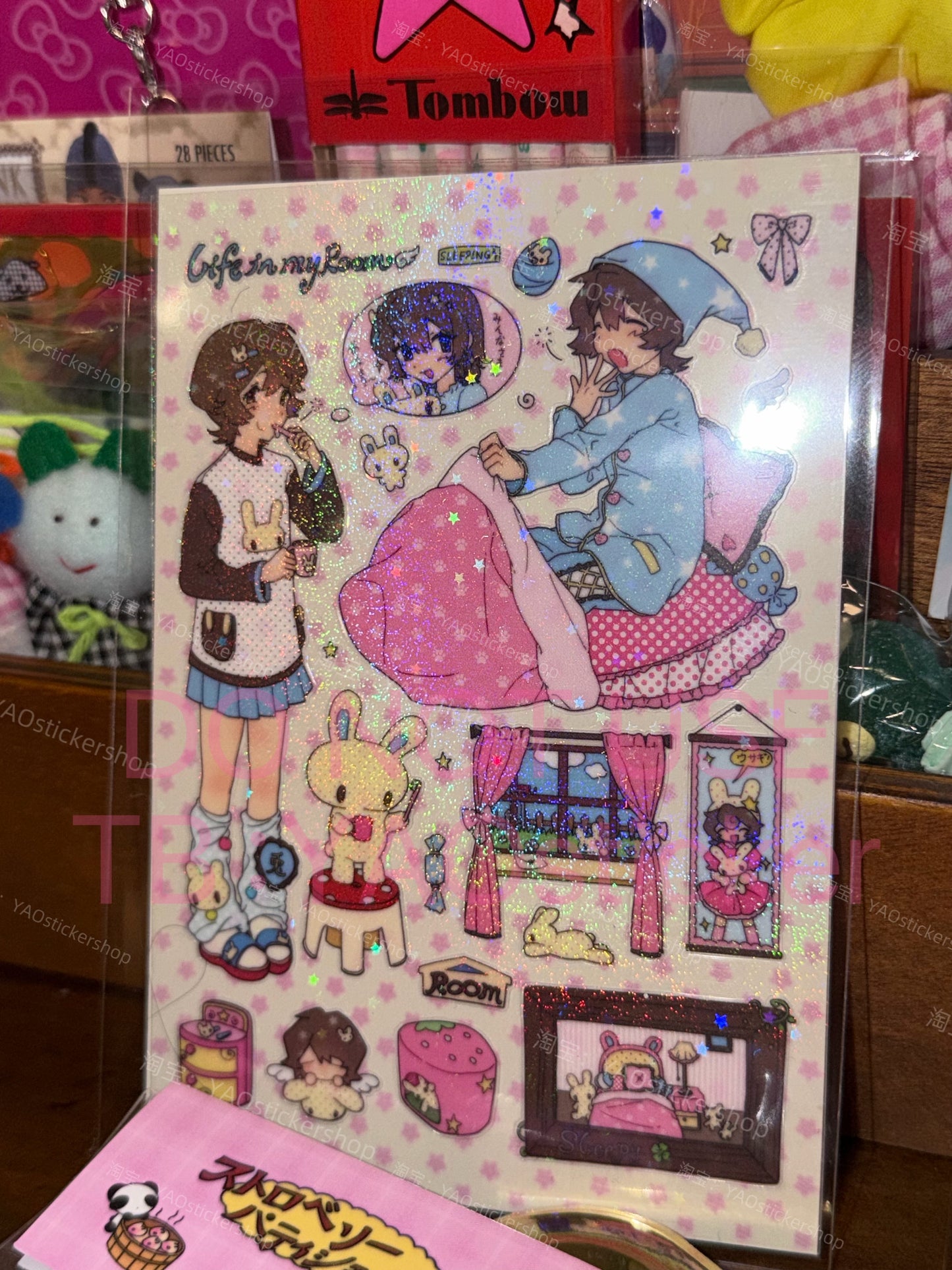 Original life sticker sheet