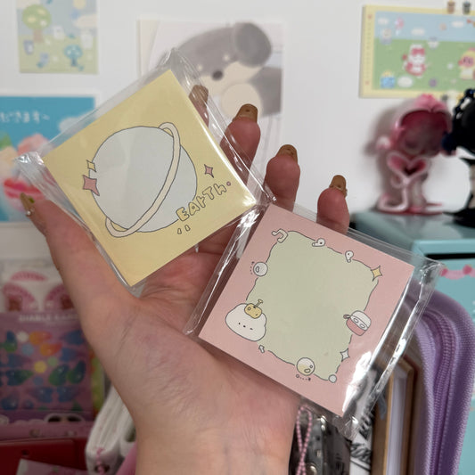 Other world memo pads