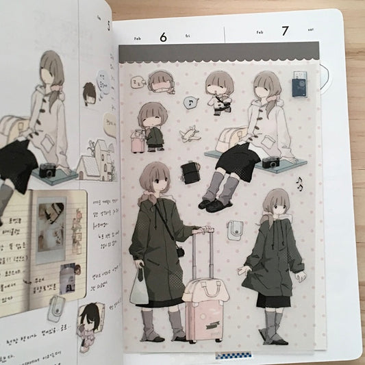 Airport sticker sheet