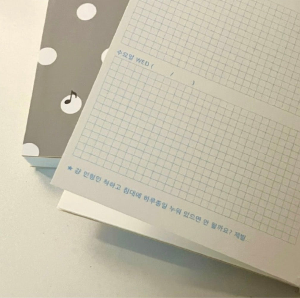 Polka dot journal