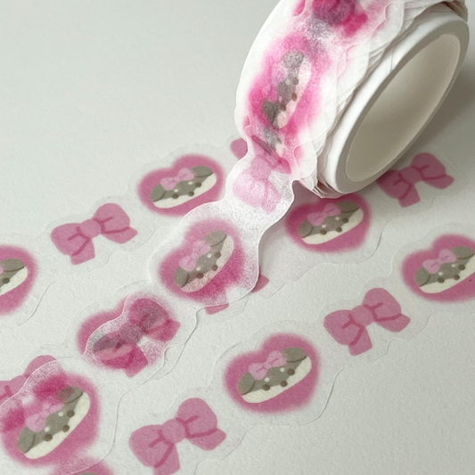 Puppy heart washi tape