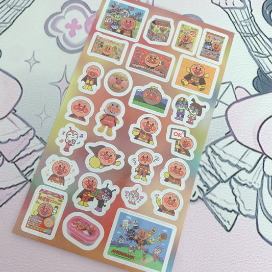 Anpanman deco sticker sheet