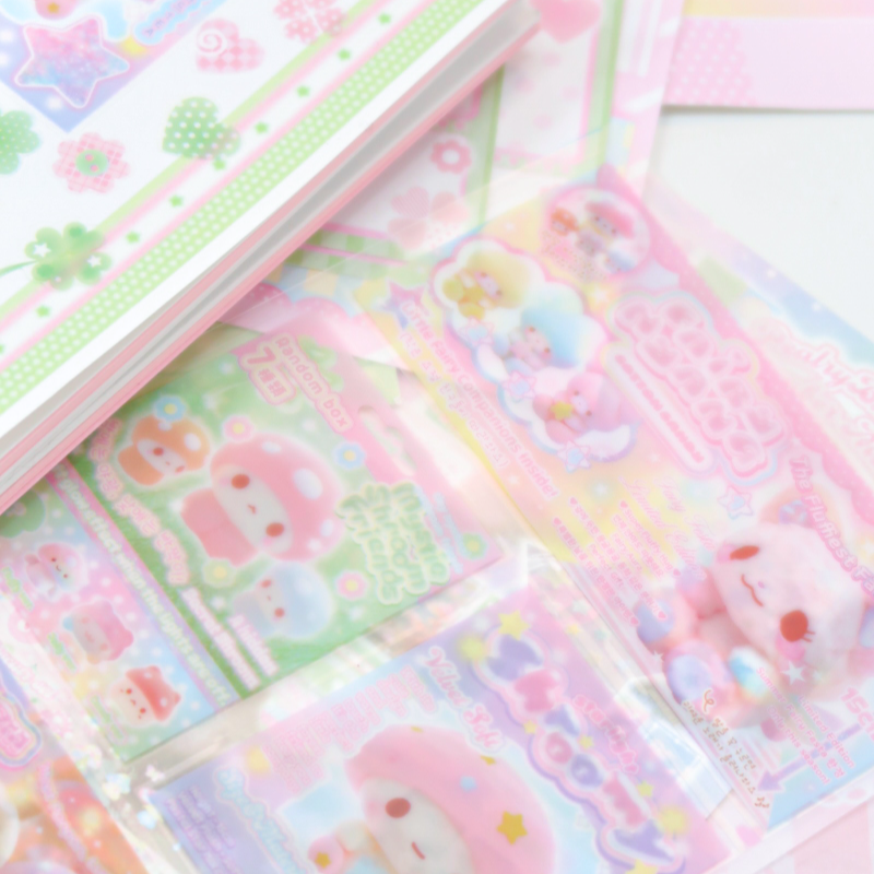 Fairy toy sticker sheet