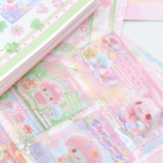 Fairy toy sticker sheet