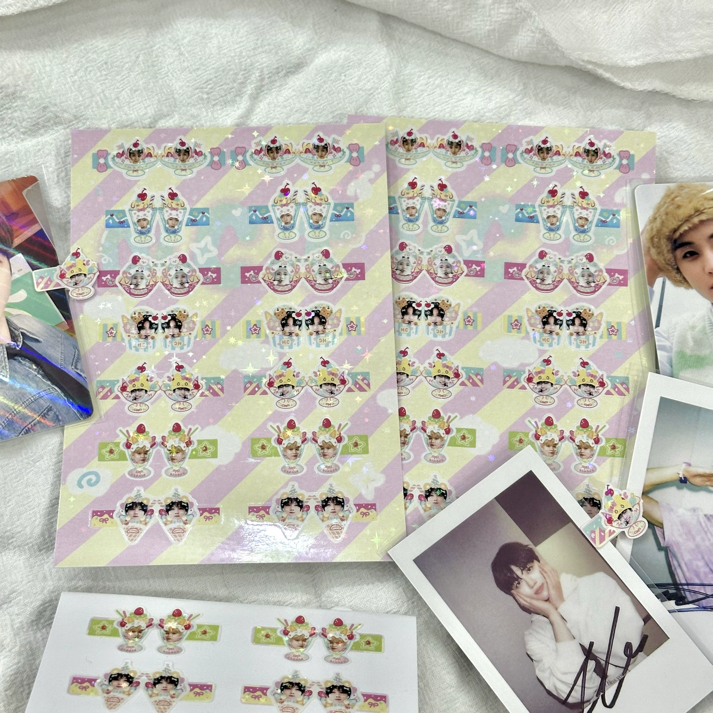 NCT dream group sticker sheet