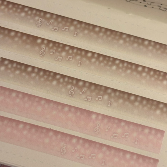 Pink deer print washi tape