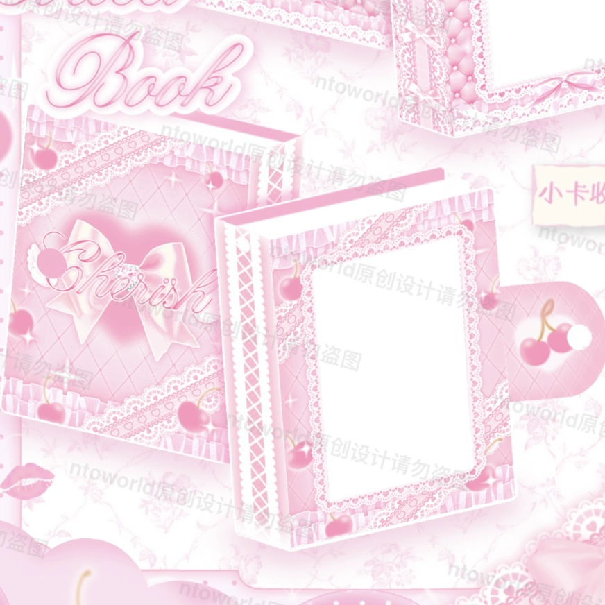 Cherry photocard collect book