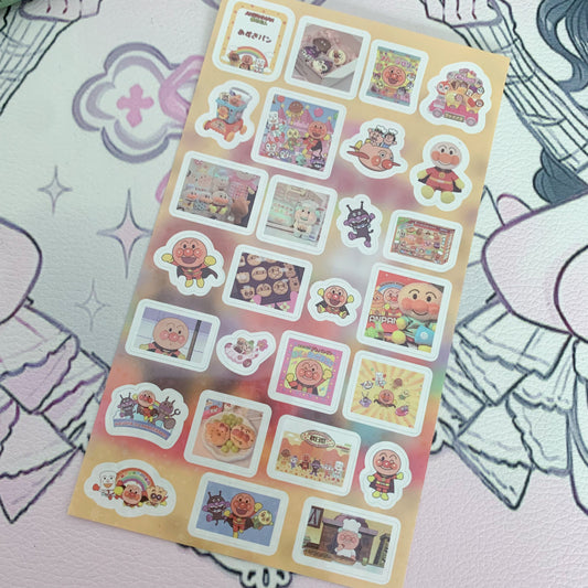 Anpanman sticker sheet