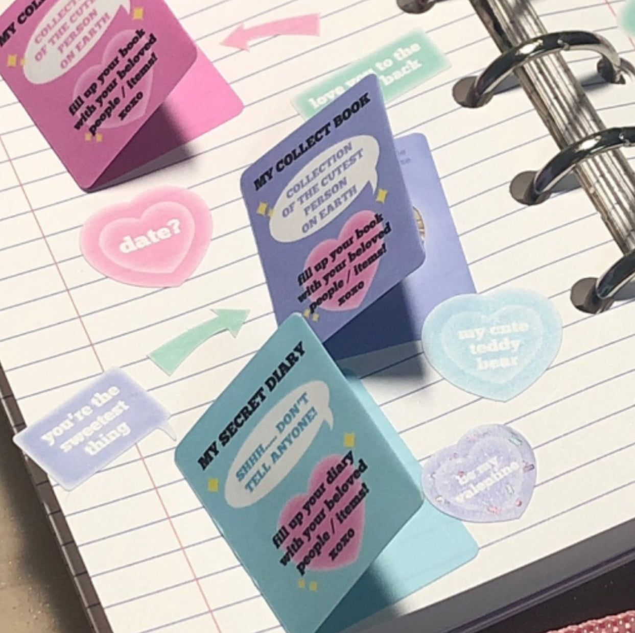 Sprinkles folding book sticker sheet