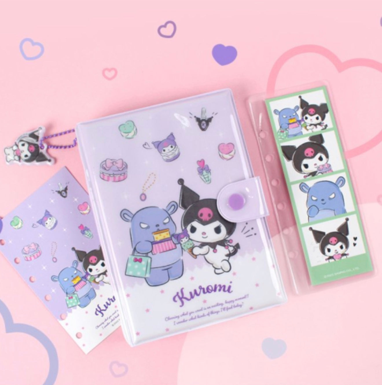 Kuromi journal and inserts