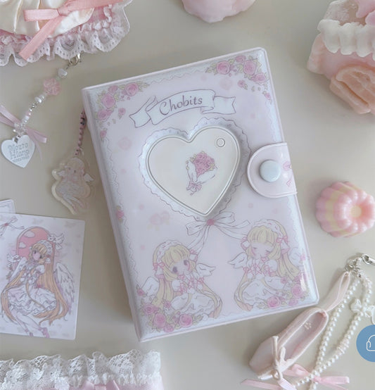 A7 Chobits dreamy ring binder journal
